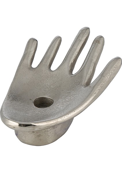 Hand Dekoratif Mumluk Silver 19X11X5 cm AK.IU0374