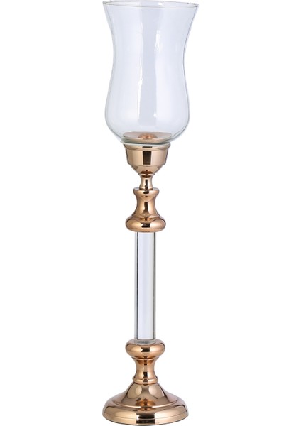 Lale Dekoratif Mumluk Bakır 6X36 cm AK.IR0258