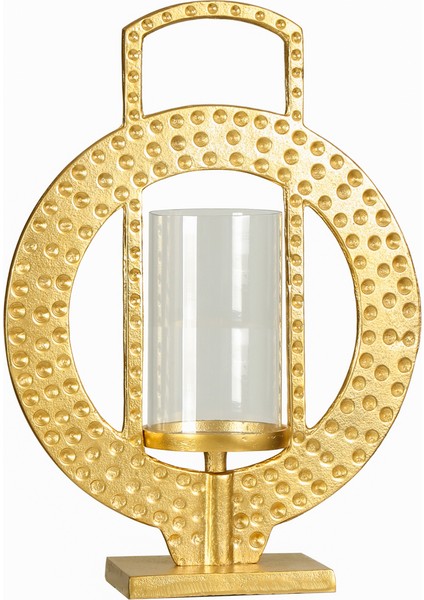 Abass Dekoratif Mumluk Gold 32X11X44 cm AK.IU0380