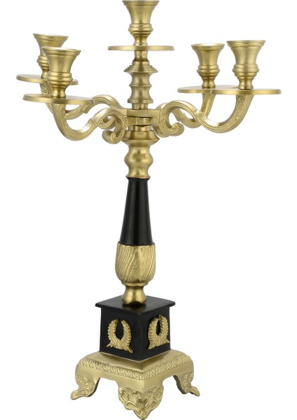 Royal Gold 5'li Şamdan 53 cm AK.IU0429