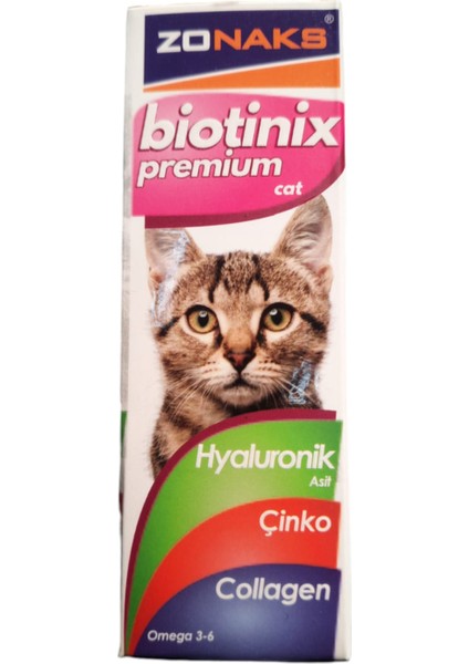 Biotinix Premium Cat 50 ml Biotin Çinko Collagen Takviyesi