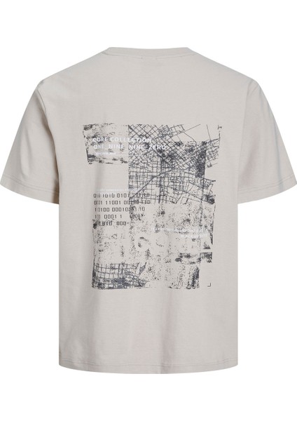 Jcosıgnal Tee Ss Crew Nec Bej Erkek Kısa Kol T-Shirt