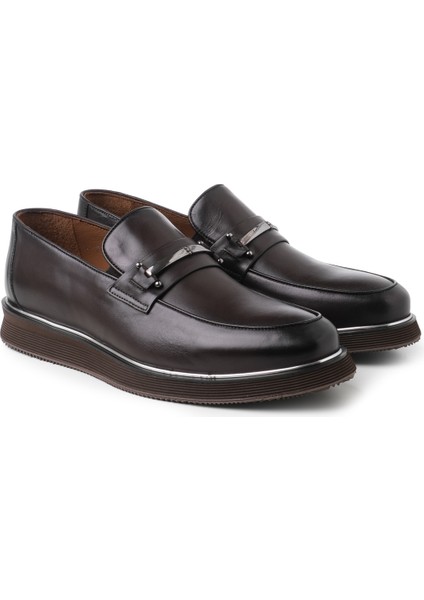 Erkek Sneaker ( Günlük) KA-E2301 John May Eva Kahve Cemre