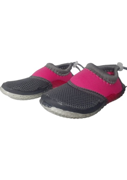Serebian Kız Çocuk Pembe-Gri Deniz Plaj Ayakkabı SRB66-987 modelleri