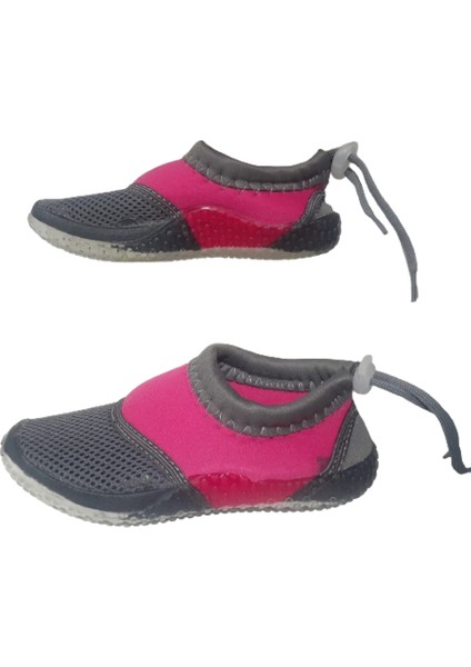 Serebian Kız Çocuk Pembe-Gri Deniz Plaj Ayakkabı SRB66-987 fırsatları