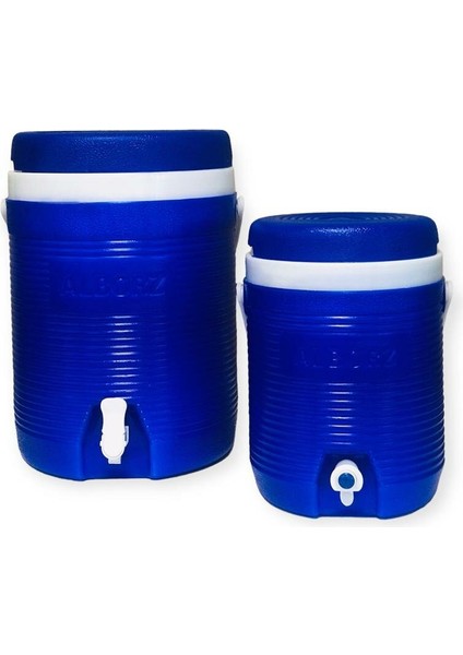 Kamp Piknik Soğuk Su Termosu 2 Li Set 19 Lt ve 6 Lt Kulplu