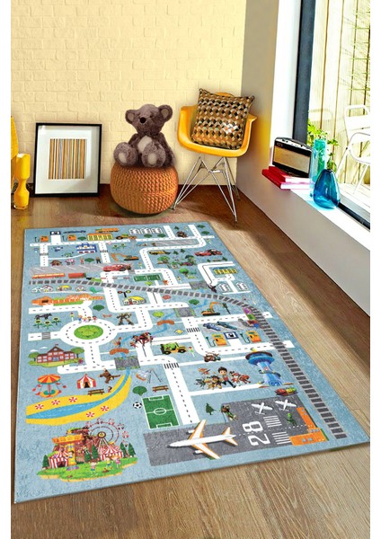 Eğitici Yol Arabalı Çocuk Halısı fiyatları