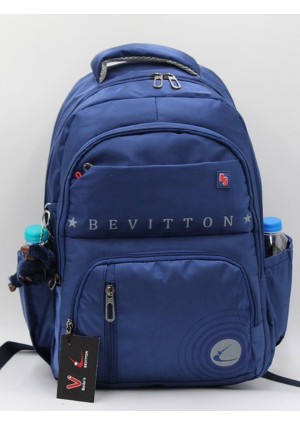 Özel Su Itici Kumaş Unisex Lacivert Okul Sırt Çantası 34400 fiyatları