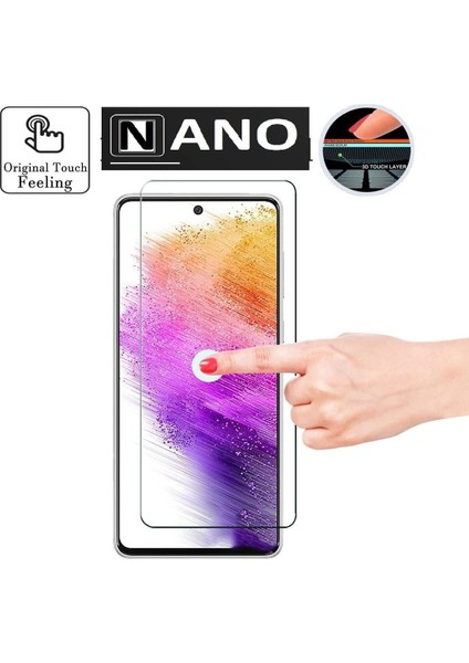 Samsung Galaxy A73 5g Nano Ekran Koruyucu Kırılmaz Cam