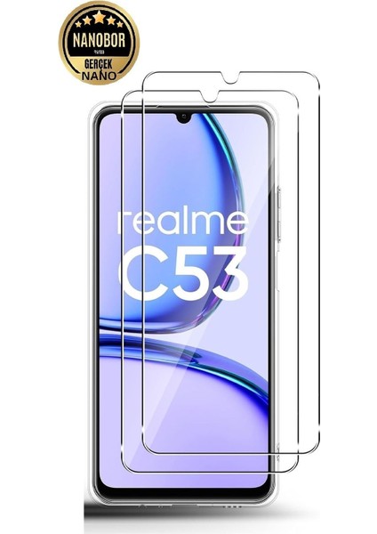 Realme C53 Nano Ekran Koruyucu Kırılmaz Cam