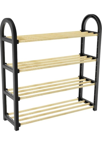 4 Katlı 1.sınıf Süper Kalite House & More HM-4050 Masif Ahşap Ayakkabılık fiyatları