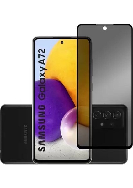 Samsung Galaxy A72 Seramik Mat Gizlilik Hayalet Ekran Koruyucu Kırılmaz