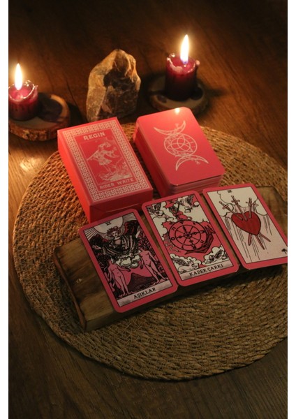 Pembe Cadı Tarot Destesi - 78 Kart