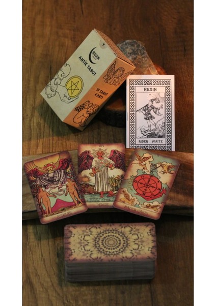 Büyük Antik Spiritüel Tarot Destesi 78 Kart