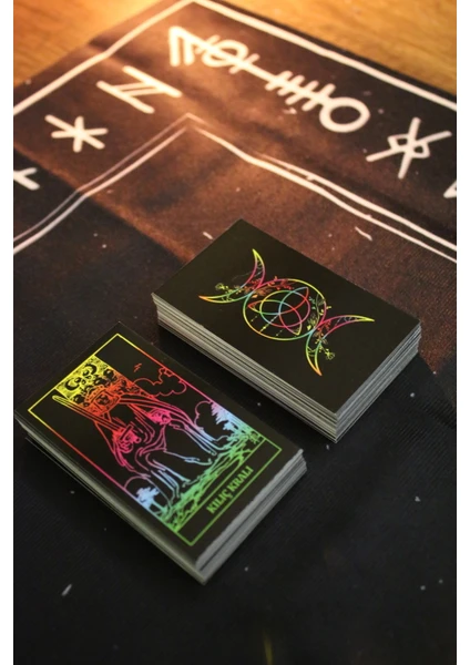 Küçük Rainbow Spiritüel Tarot Destesi 78 Kart