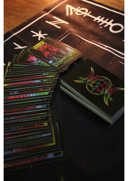 Küçük Rainbow Spiritüel Tarot Destesi 78 Kart