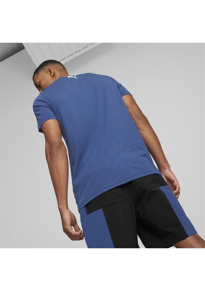 539247-01 Greatness Tee 1 Erkek Basketbol Spor Mavi Tişört fiyatları