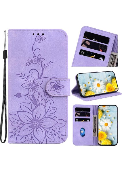 Tecno Spark 20 Pro Artı 4g Kickstand Manyetik Cüzdan Kart Tutucu Için Kılıf (Yurt Dışından)