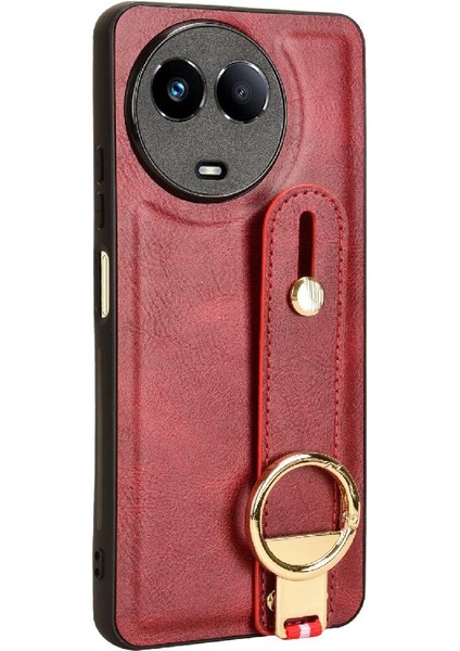 Realme 11 5g Premium Pu Deri Kolaylık Bilek Kayışı Için Kılıf (Yurt Dışından) fiyatları
