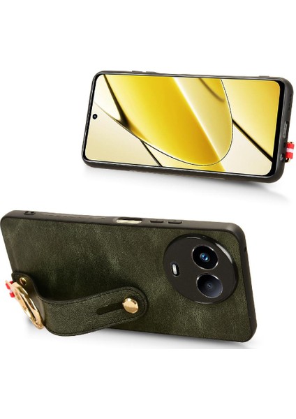 Realme 11 5g Premium Pu Deri Kolaylık Bilek Kayışı Için Kılıf (Yurt Dışından) fiyatları