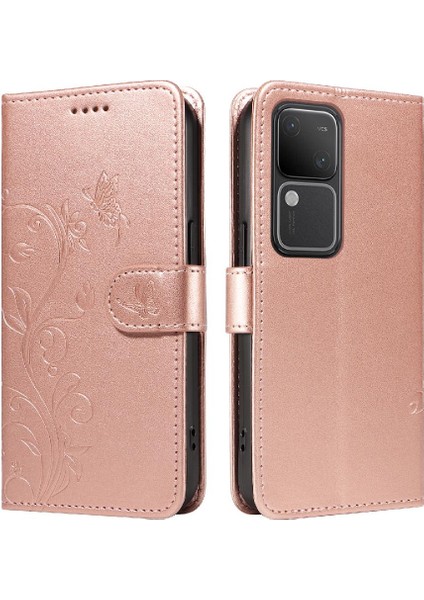 Vıvo V30 5g Için Flip Case ve Kart Yuvası El ile Yüksek Kaliteli Deri (Yurt Dışından)