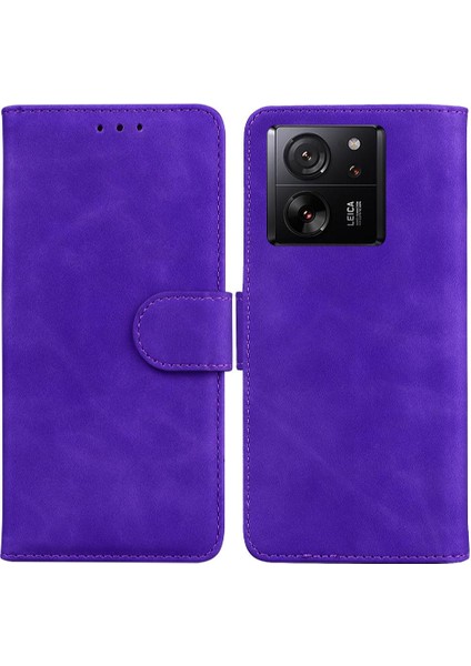 Xiaomi 13T/13T Pro Için Flip Case Standı Tutucu Kart Yuvası Manyetik Premium (Yurt Dışından)