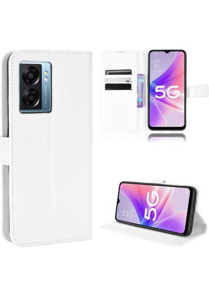 Oppo A57 5g Kickstand Manyetik Cüzdan Kart Tutucu Kapak Için Kılıf (Yurt Dışından) fiyatları