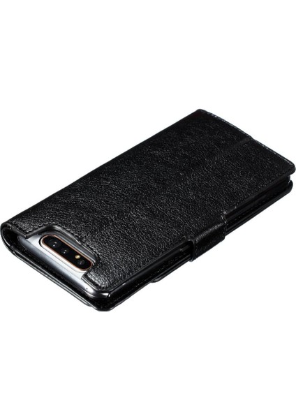 Samsung Galaxy A80 Kickstand Manyetik Pu Deri Cüzdan 9 Kart (Yurt Dışından) fırsatları