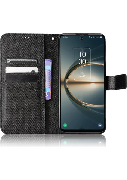 Tcl 30V 5g Kart Tutucu Kapak Manyetik Cüzdan Kickstand Için Kılıf (Yurt Dışından) indirimleri