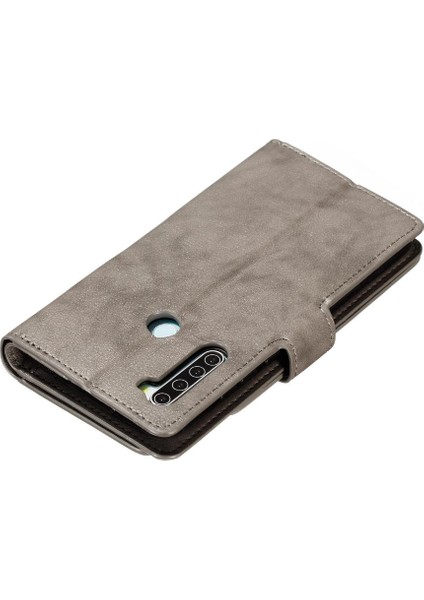 Xiaomi Redmi Için Not 8t Manyetik 9 Kart Yuvaları Kickstand Pu Deri Kılıf (Yurt Dışından) fiyatları