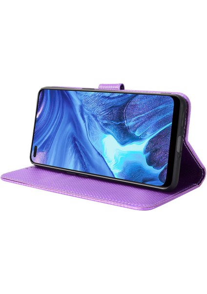 Oppo Oppo 4 4g Manyetik Cüzdan Kickstand Kart Tutucu Kapak Için Kılıf (Yurt Dışından) modelleri