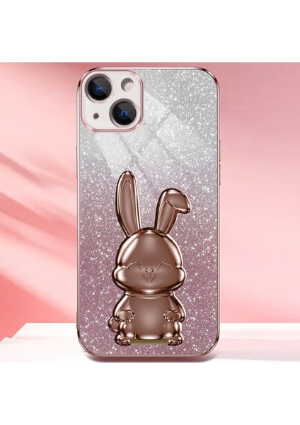 iPhone 15 Plus'lı Elektro Kaplama Telefon Kılıfı (Yurt Dışından)