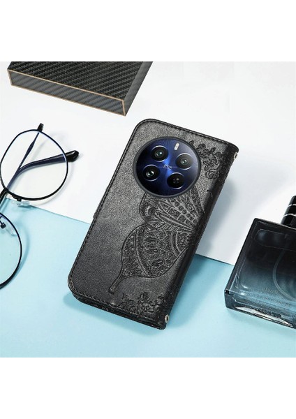 Realme 12 Pro Iş Çok Renkli Cüzdan Kelebek Kanat Için Kılıf (Yurt Dışından) fırsatları