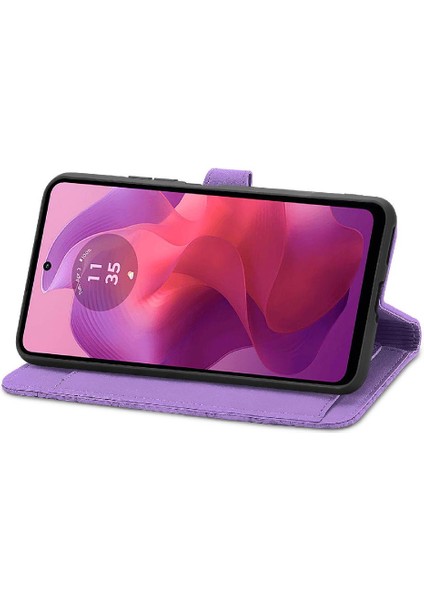 Motorola Moto G24 Çoklu Kart Yuvası Flip Fermuar Tarzı Cüzdan Için Kılıf (Yurt Dışından) fırsatları