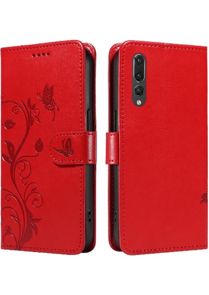 Huawei P20 Pro ve Kart Yuvası Cüzdan Telefon Kılıfı Için Flip Case Yüksek Kalite (Yurt Dışından)