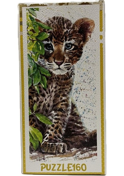 160 Parça Puzzle Baby Leopard