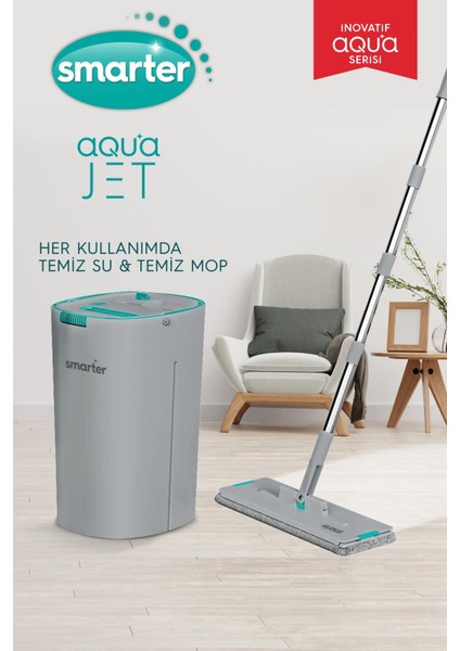 Aqua Jet Tablet Mop Temizlik Seti