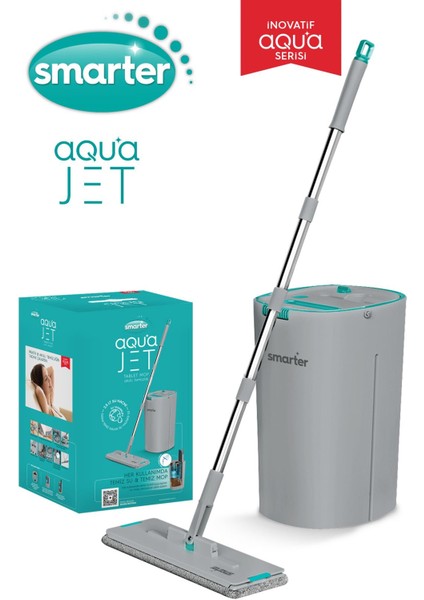 Aqua Jet Tablet Mop Temizlik Seti