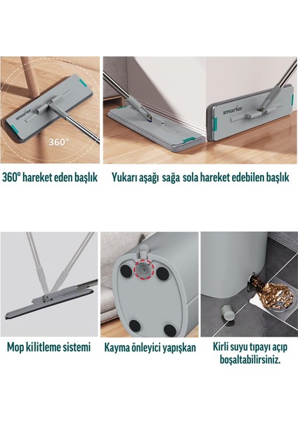 Aqua Jet Tablet Mop Temizlik Seti