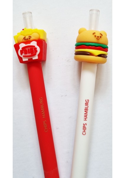 2'li Hamburger Cips Perfect 07 Uçlu Versatil Kalem