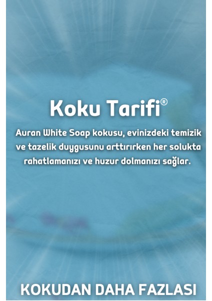 Beyaz Sabun Yedek Çubuklu Oda Ve Ortam Kokusu Esansı Yedek Dolum Şişe White Soap 250ml