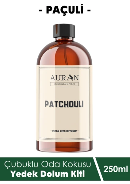 Paçuli Yedek Çubuklu Oda Ve Ortam Kokusu Esansı Yedek Dolum Patchouli 250ml