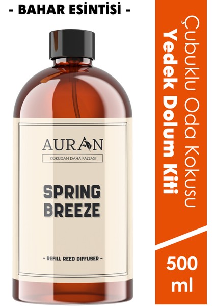 Bahar Esintisi Yedek Çubuklu Oda Ve Ortam Kokusu Esansı Yedek Dolum Spring Breeze 500ml