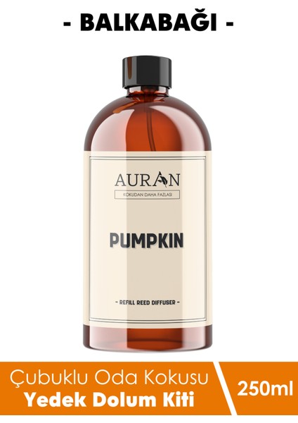 Pumpkin Yedek Çubuklu Oda Ve Ortam Kokusu Esansı Yedek Dolum Venus 250ml