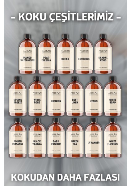 Sandal Ağacı Yedek Çubuklu Oda Ve Ortam Kokusu Esansı Yedek Dolum Şişe Sandalwood 250ml