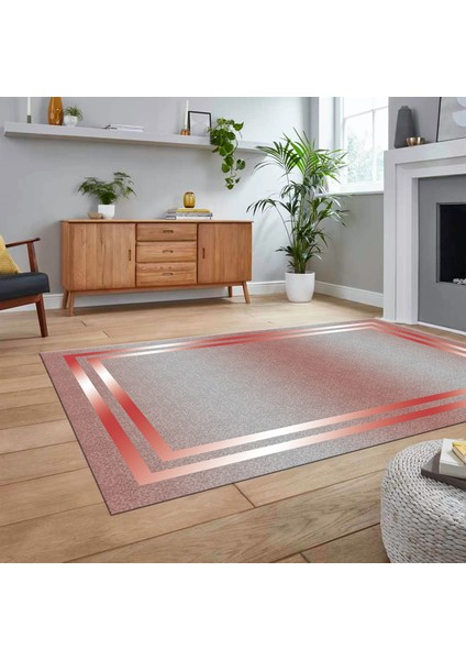 Dijital Baskılı Kaymaz Taban Yıkanabilir Çerçeveli Mutfak Salon Halısı, V-Çerçeveli-39-Kırmızı, fiyatları