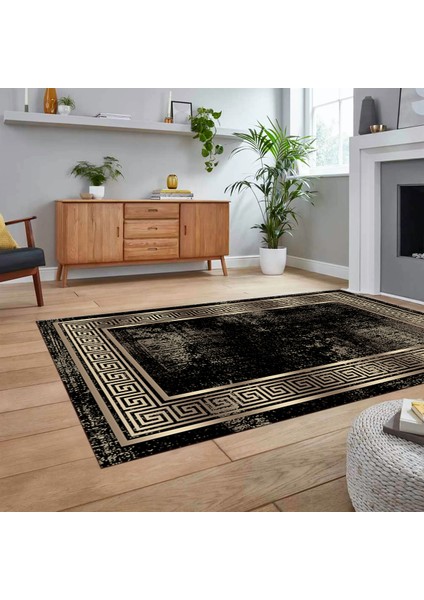 Dijital Baskılı Kaymaz Taban Yıkanabilir Çerçeveli Mutfak Salon Halısı, V-Çerçeveli-13-Gold, fiyatları