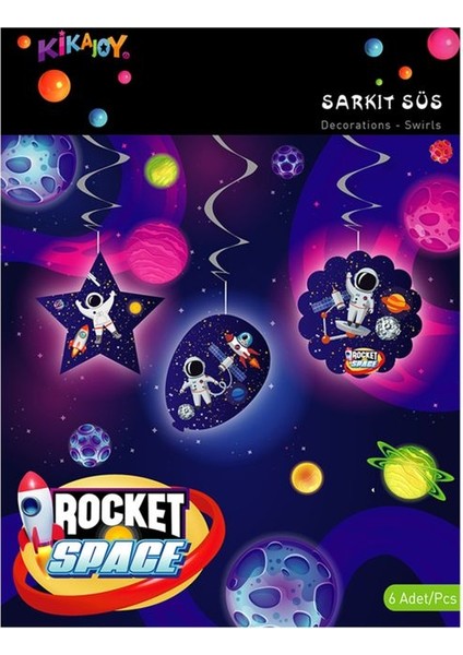 Rocket Space Sarkıt Süs