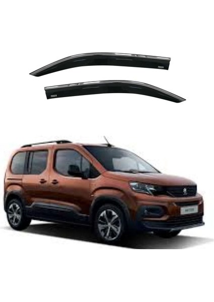 Peugeot Rifter Kromlu 2'li Cam Rüzgarlığı Niken 2019+ Sonrası Uyumlu