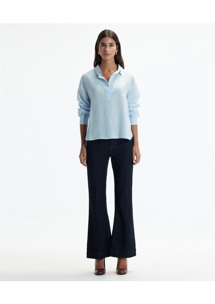 Uzun Kollu Tunik Gömlek